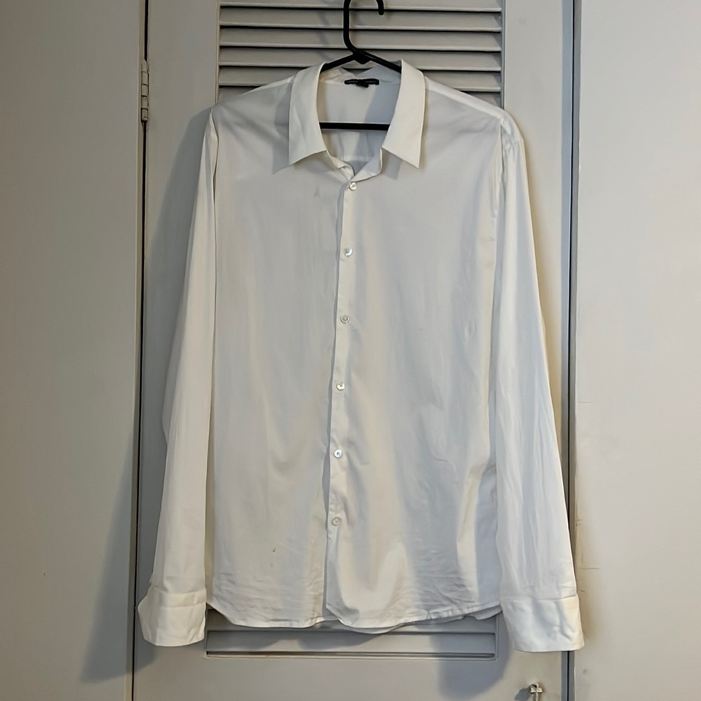 James Perse Standard Button Down